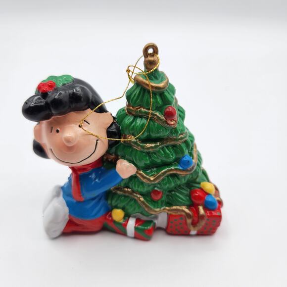 Vintage Peanuts Lucy Christmas Ornament - Picture 1 of 7